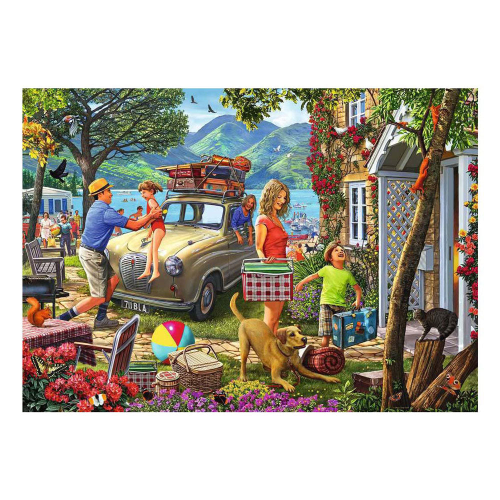 Ravensburger - – holiday cottage – legpuzzel – 1000 stukjes