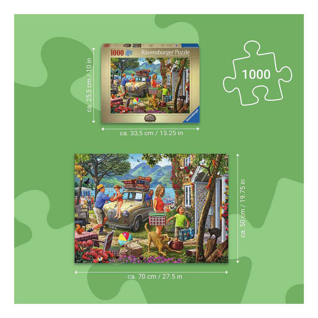 Ravensburger - – holiday cottage – legpuzzel – 1000 stukjes