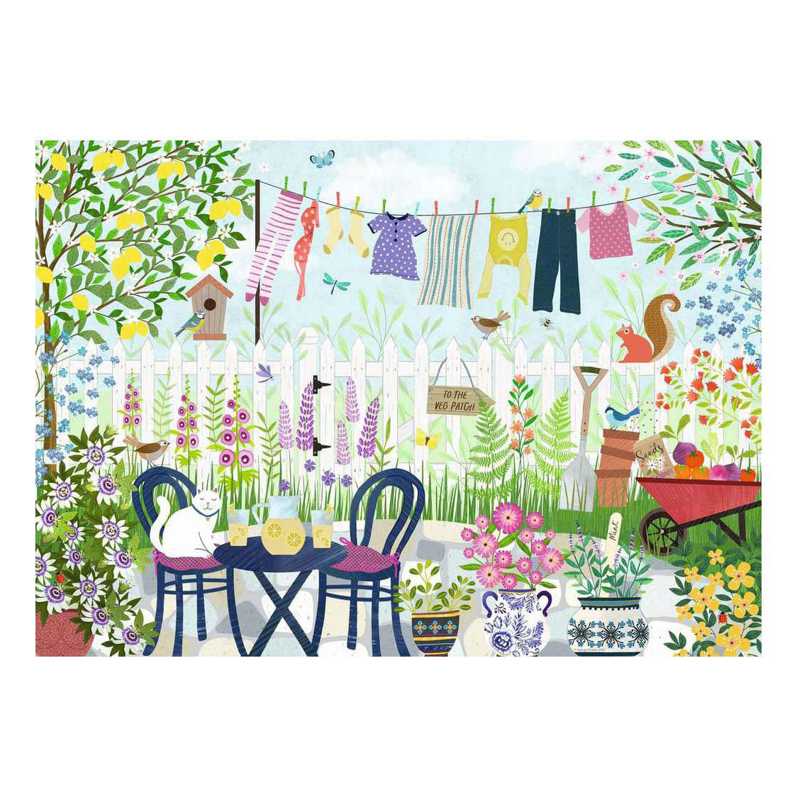 Ravensburger - – zomertuin – legpuzzel – 1000 stukjes