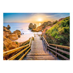 Ravensburger legpuzzel stairway to camilo beach, algarve - 1000st.