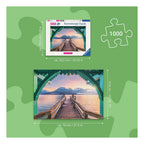 Ravensburger - legpuzzel footbridge at lac d'annecy - 1000st.