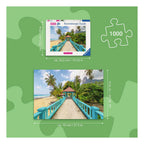 Ravensburger legpuzzel colorful bridge in malaysia - 1000st.