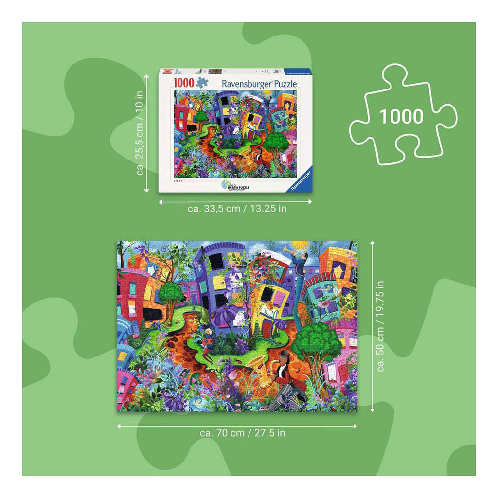 Ravensburger - – marienkãƒâ¤ferweg – legpuzzel – 1000 stukjes