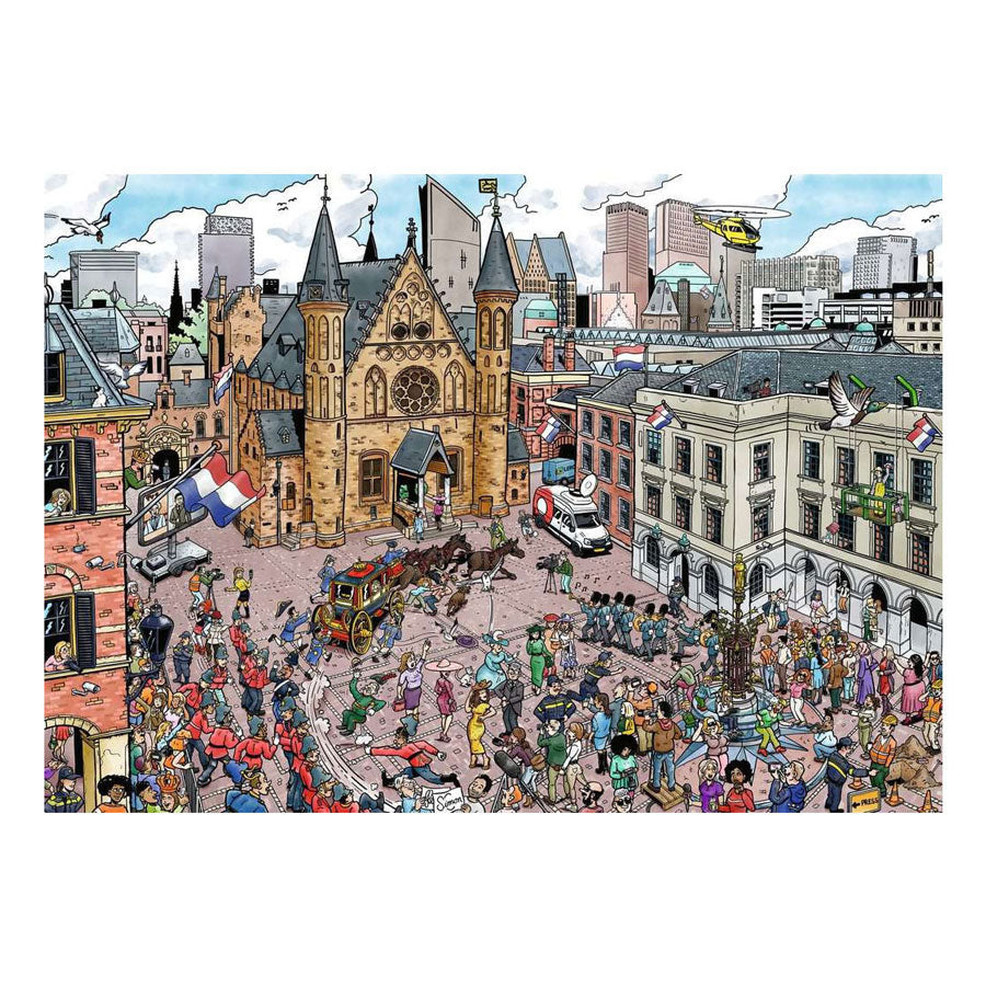 Ravensburger legpuzzel fleroux den haag - 1000st.