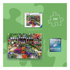 Ravensburger - – bloemenmarkt frankrijk – legpuzzel – 500 stukjes