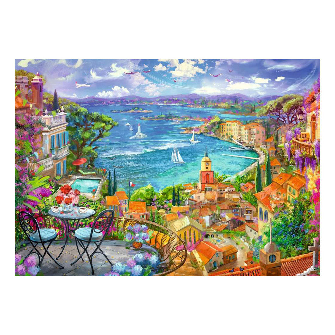 Ravensburger - – legpuzzel – 1000 stukjes – 70 x 50 cm