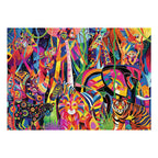 Ravensburger - legpuzzel jeweled jungle - 500 xl st.