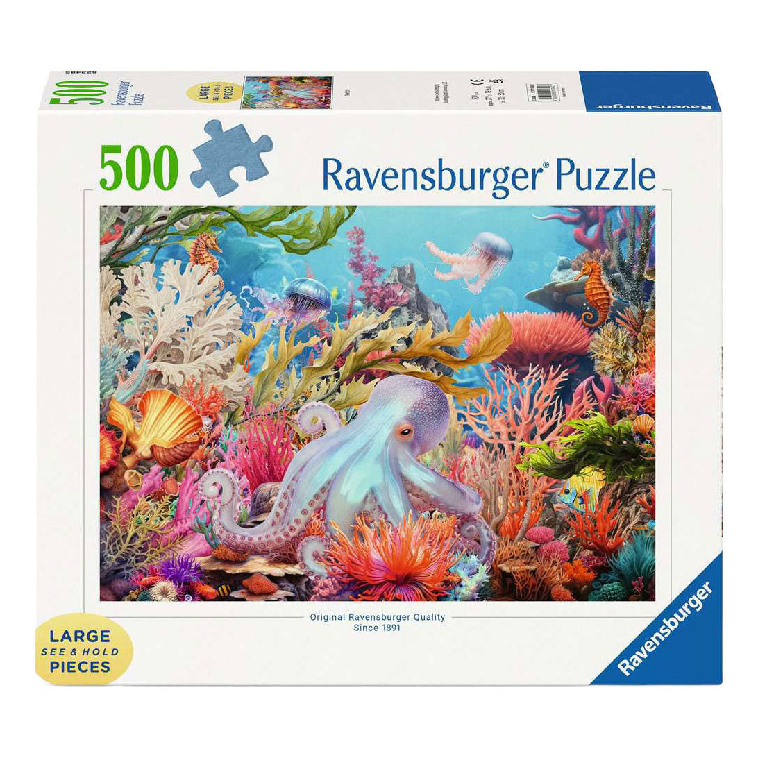 Ravensburger legpuzzel reef life - 500 xl st.