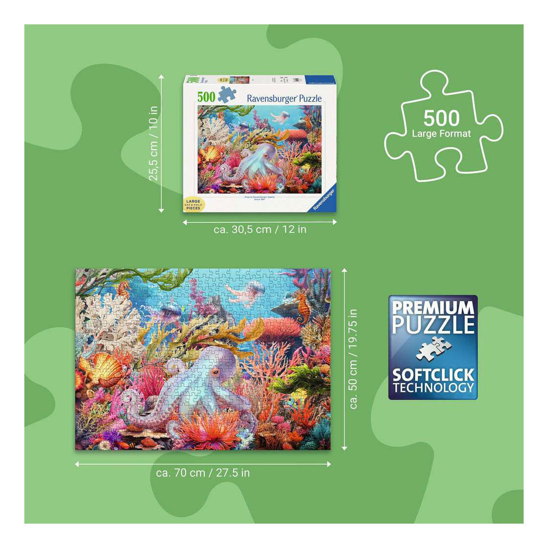 Ravensburger – reef life – legpuzzel – 1000 stukjes