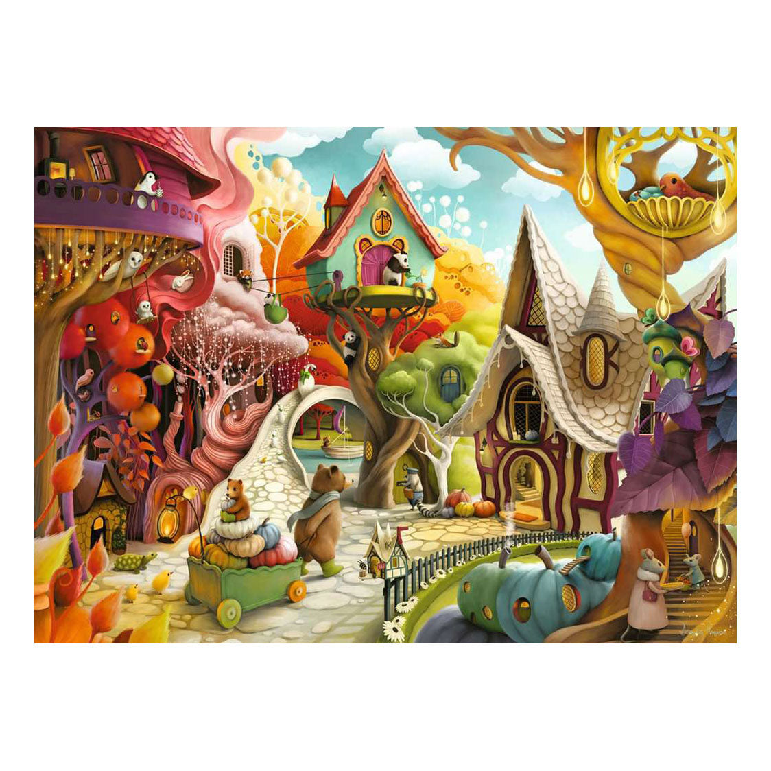 Ravensburger â€“ home sweet home â€“ legpuzzel â€“ 500 stukjes