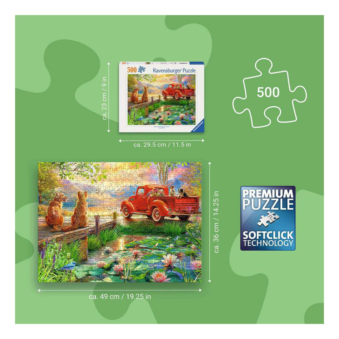 Ravensburger puzzel summer love 500pcs
