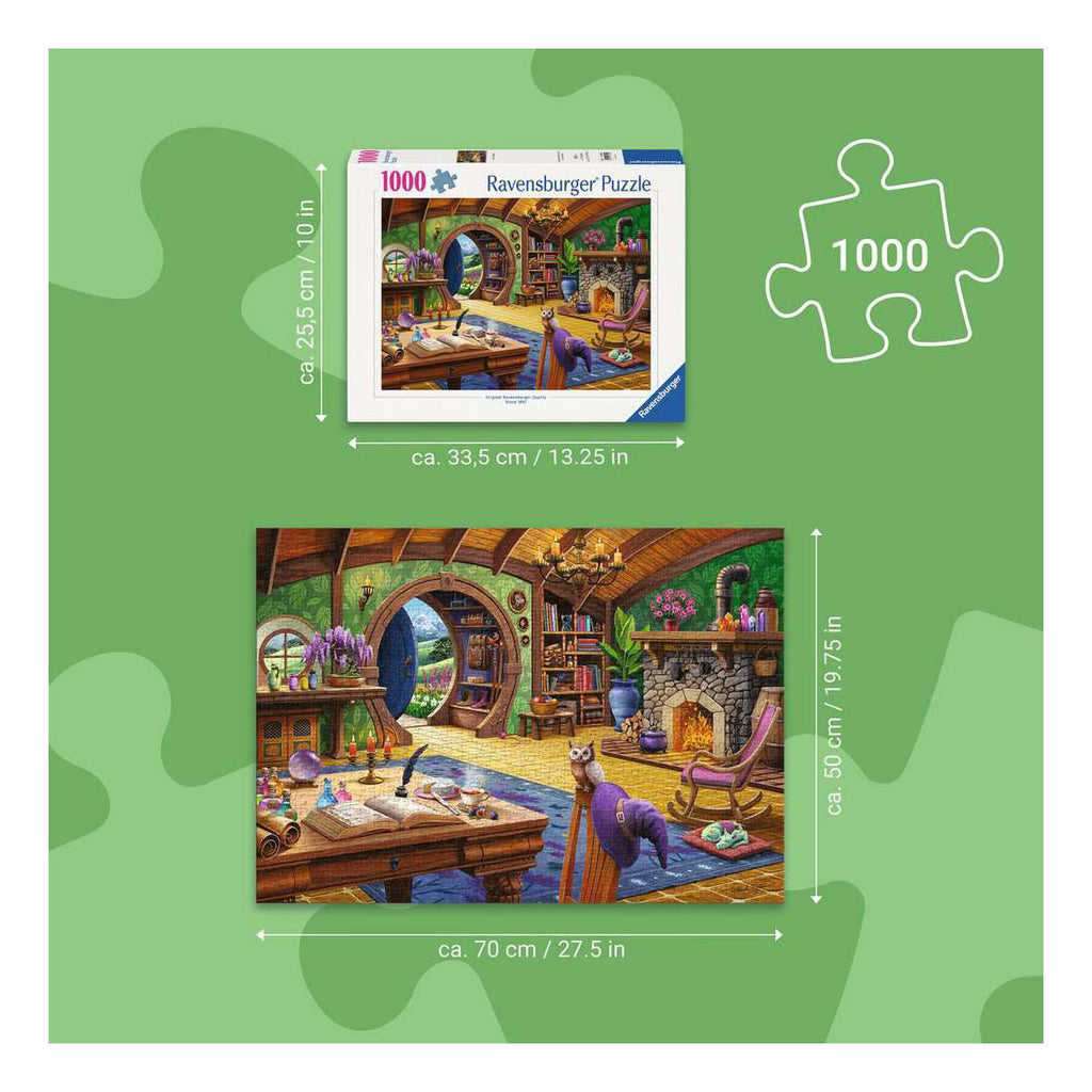 Ravensburger - – charmed cottage – legpuzzel – 1000 stukjes
