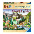 Ravensburger - legpuzzel glacier national park - 500st.