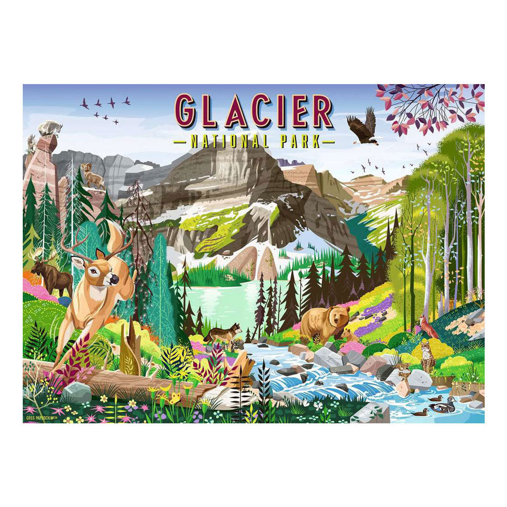 Ravensburger - – glacier national park – legpuzzel – 500 stukjes