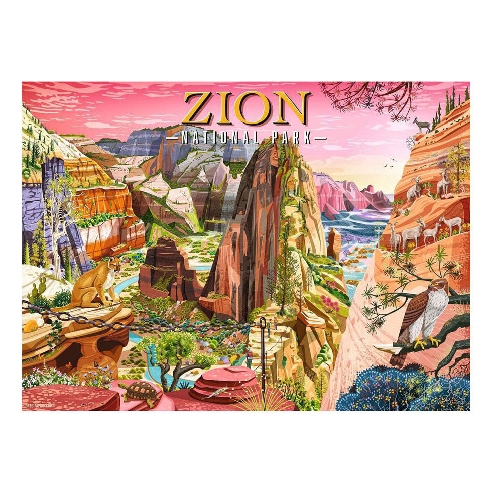 Ravensburger - – zion national park – legpuzzel – 500 stukjes