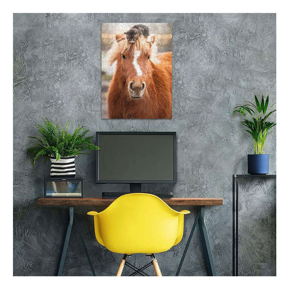 Ravensburger - – pony and cat – legpuzzel – 500 stukjes
