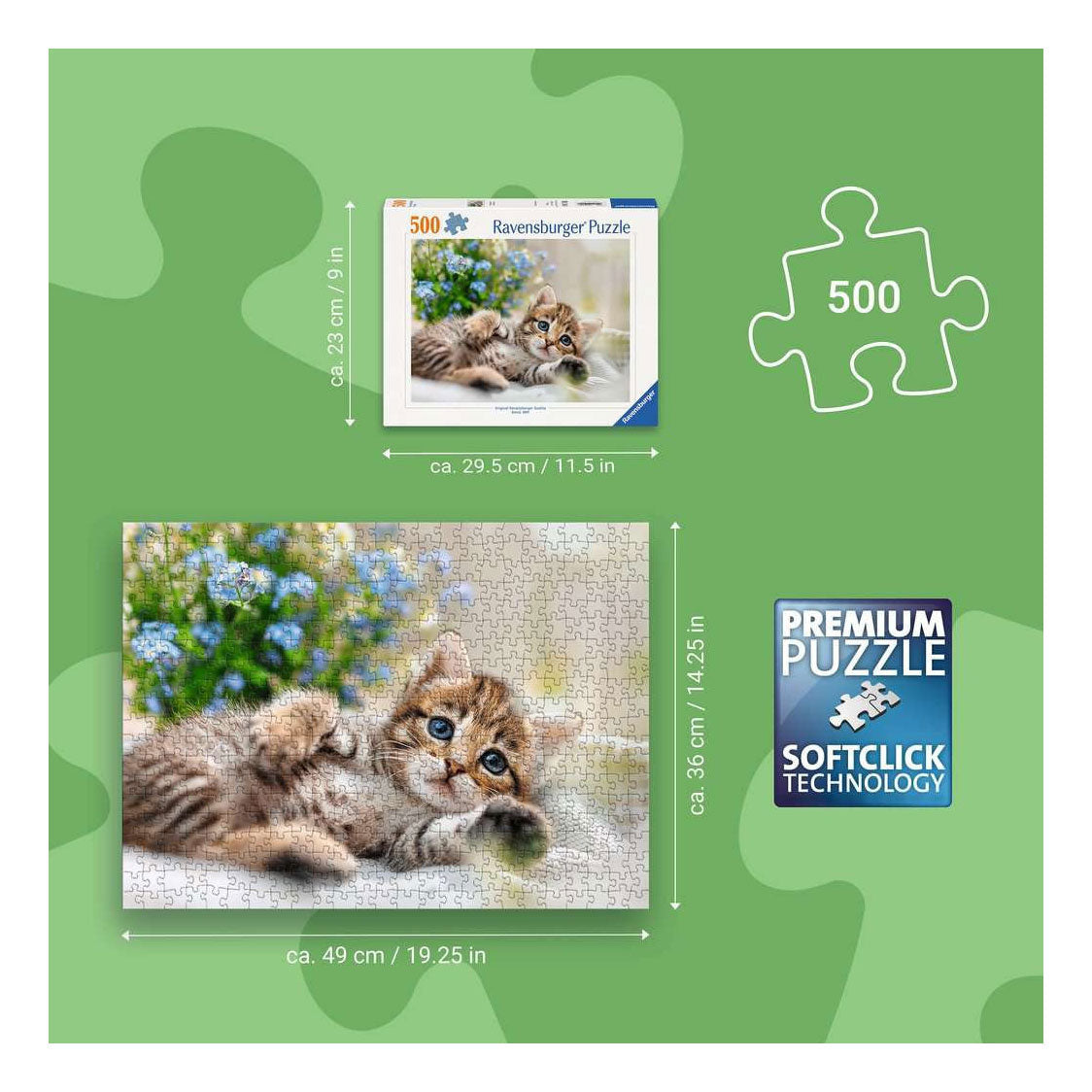 Ravensburger puzzel a bouquet of sweetness 500 stukjes