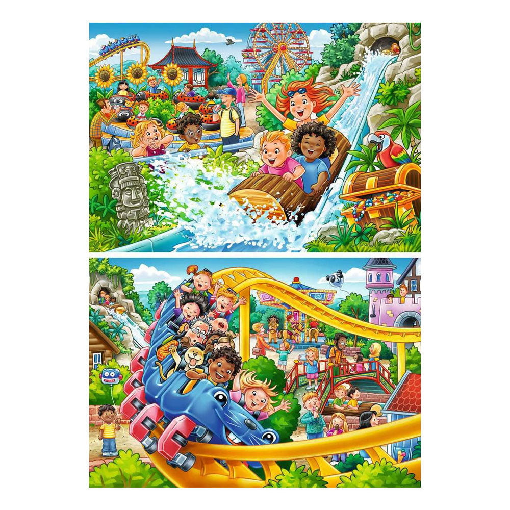 Ravensburger puzzel amusement park 2x24
