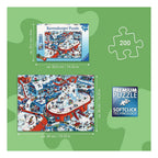 Ravensburger - – drukte in het winterdorp – kinderpuzzel – 200 xxl stukjes