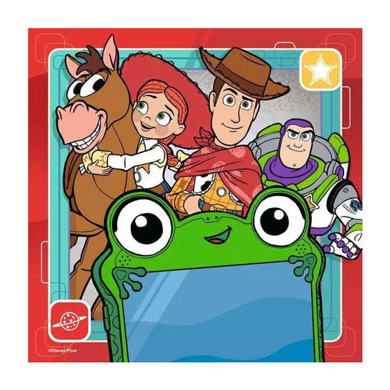 Ravensburger - puzzel toy story 5 3x49 stukjes