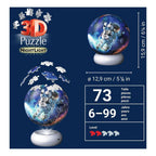 Ravensburger 3d puzzle nightlight astronauts in space