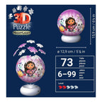 Ravensburger 3d puzzel nachtlamp gabby's dollhouse - 73st.