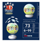 Ravensburger 3d puzzel nachtlamp bluey - 73st.
