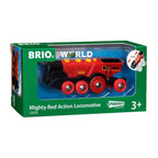 BRIO - BRIO rode locomotief op batterijen