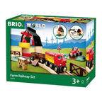 BRIO - BRIO treinset met boerderij - 20dlg.