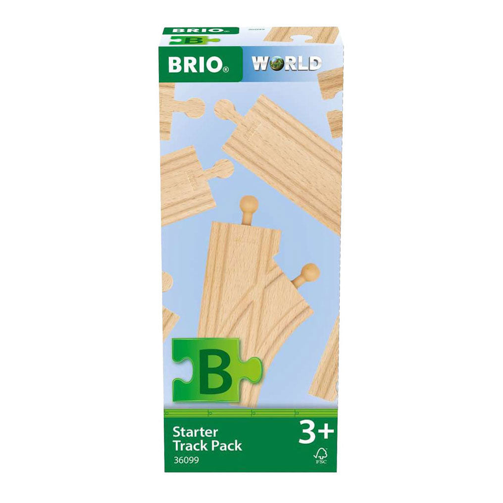 BRIO - BRIO rails start pack b - 12dlg.