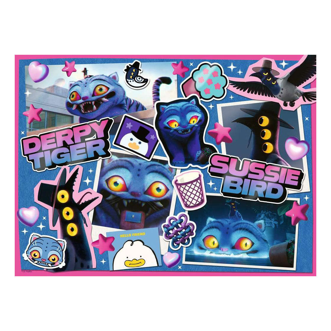 K-pop ravensburger legpuzzel kpop demon hunters puzzel - 300st xxl