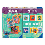 Ravensburger stitch 3-in-1 puzzel en memory - 25-36-49st.