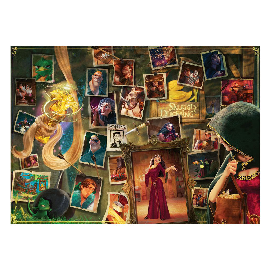 Ravensburger - puzzel disney villainous: mother gothel - legpuzzel - 1000 stukjes
