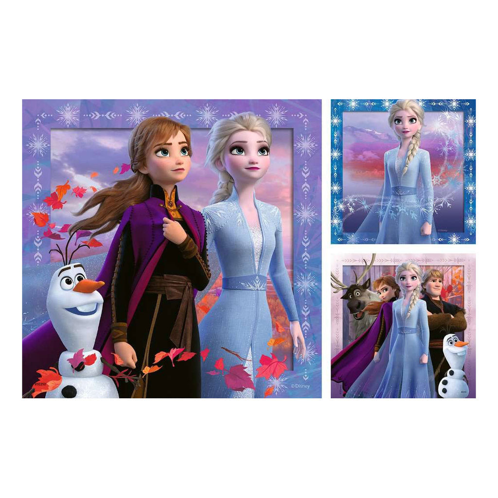 Ravensburger - puzzels disney frozen 2 - 3 x 49 stukjes - kinderpuzzel