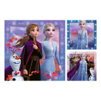 Ravensburger - puzzels disney frozen 2 - 3 x 49 stukjes - kinderpuzzel
