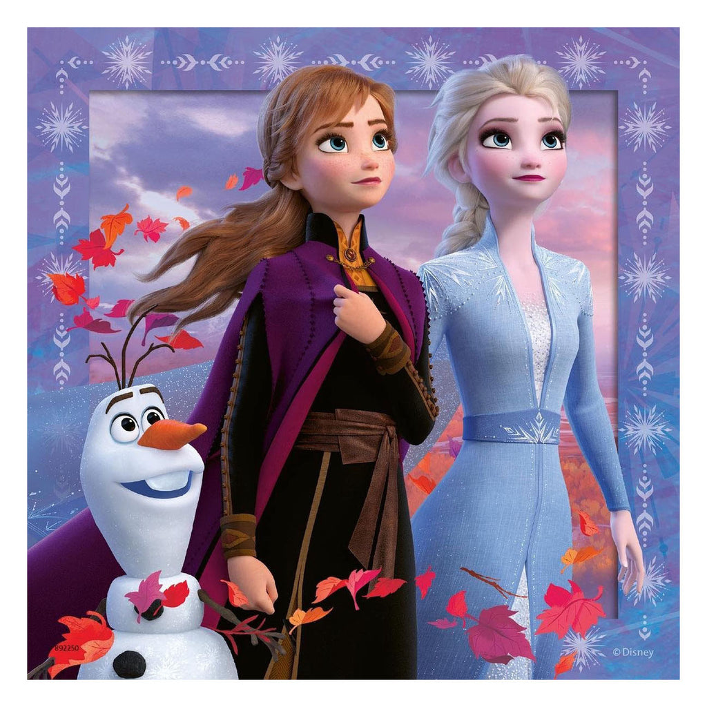 Ravensburger - puzzels disney frozen 2 - 3 x 49 stukjes - kinderpuzzel
