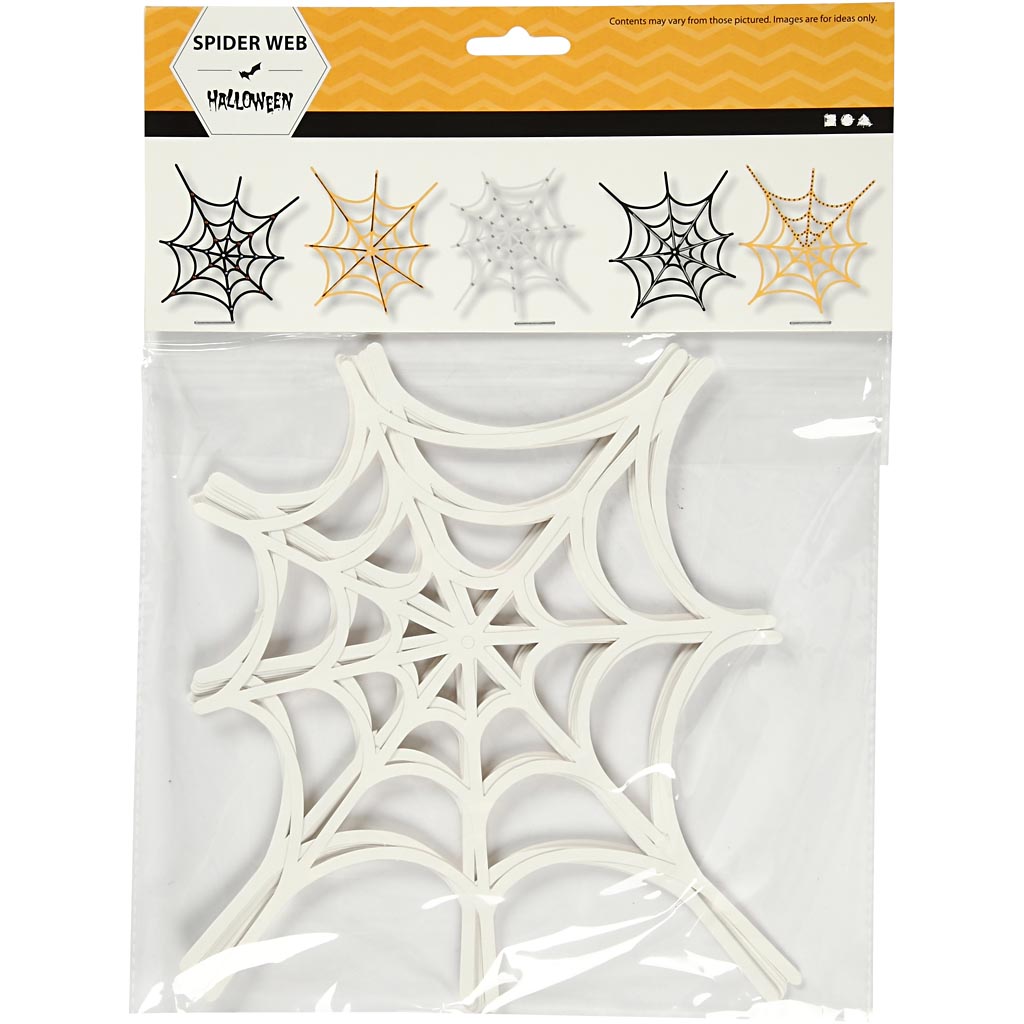 Creativ Company - Creativ Company Https://www.cchobby.nl/spinneweb-afm-19x21-cm-230-gr-wit-16-stuk-1-doos