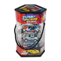 Toi-Toys - Toi-Toys Turbo racers metalen pull back auto's - 9st.