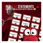 Fried potatoes raise your red flag original | partyspel | kaartspel voor vrienden en groepen | engelse versie | 2–20+ spelers