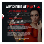 Fried potatoes raise your red flag original | partyspel | kaartspel voor vrienden en groepen | engelse versie | 2–20+ spelers