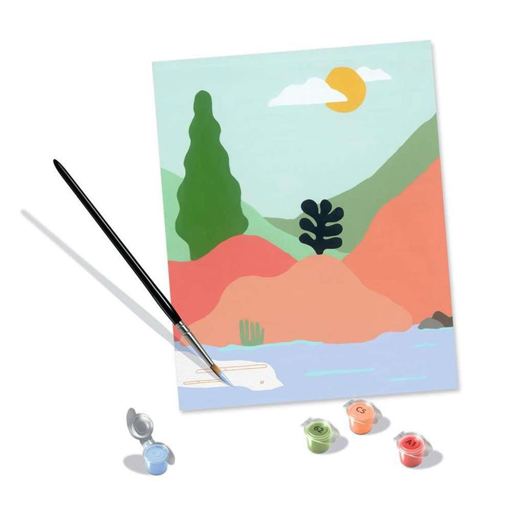Ravensburger creart schilderen op nummer - at the lake