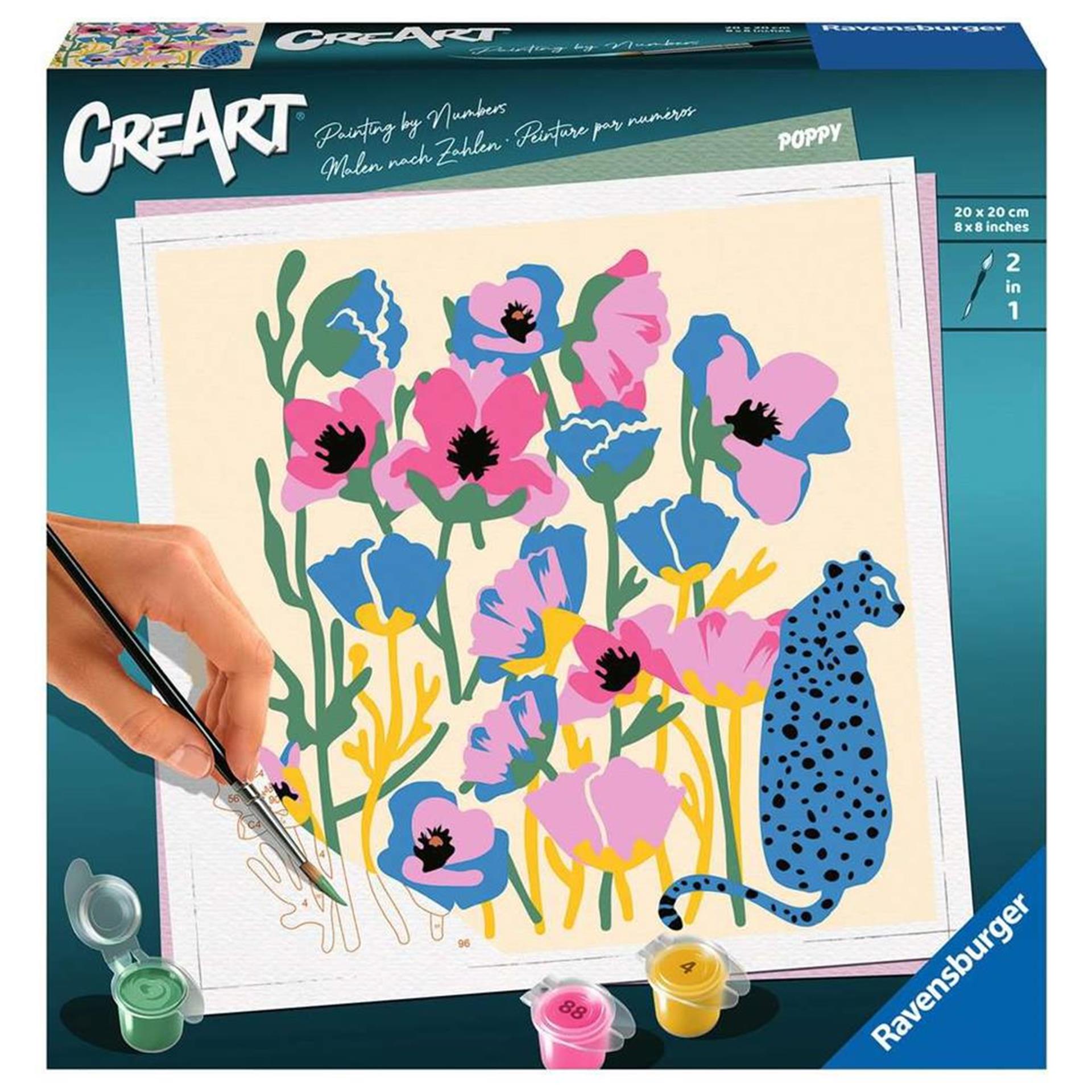 Ravensburger schilderen op nummer - poppy