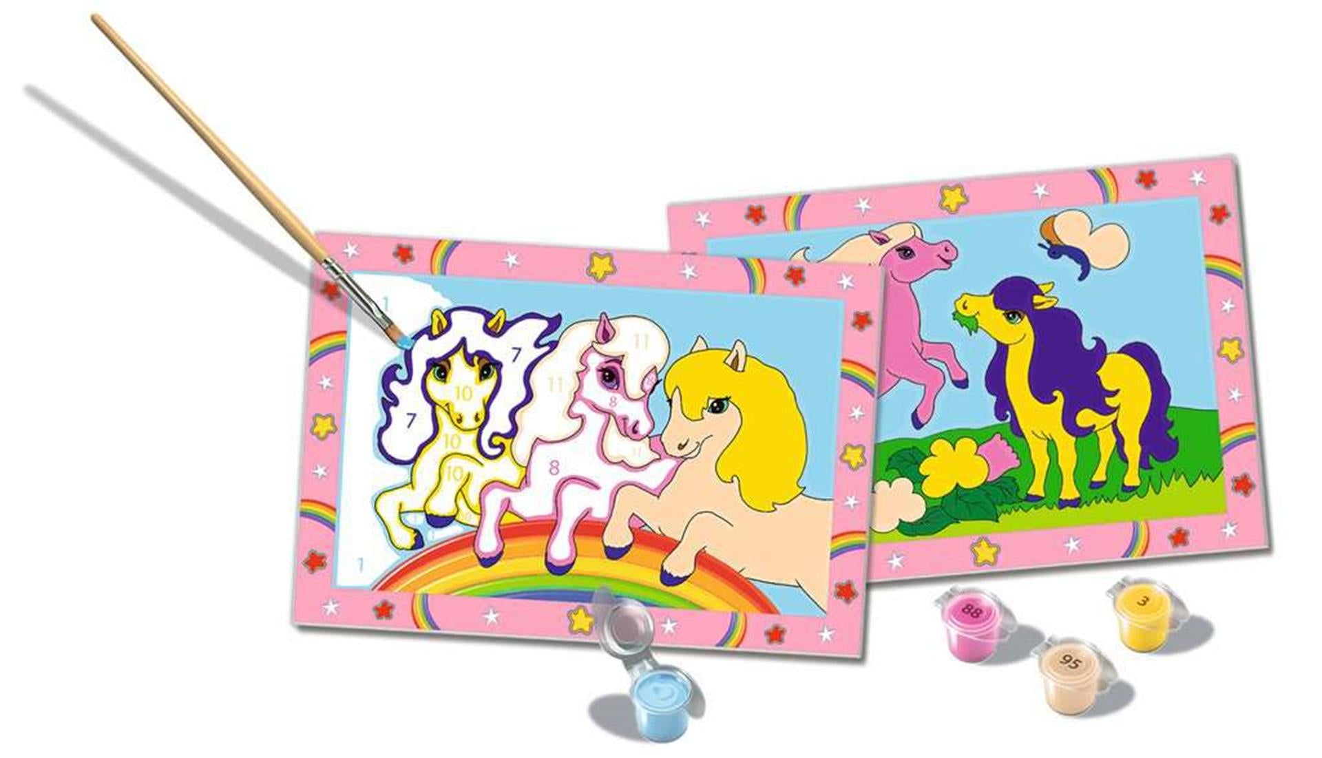 Ravensburger creart schilderen op nummer - springende pony's