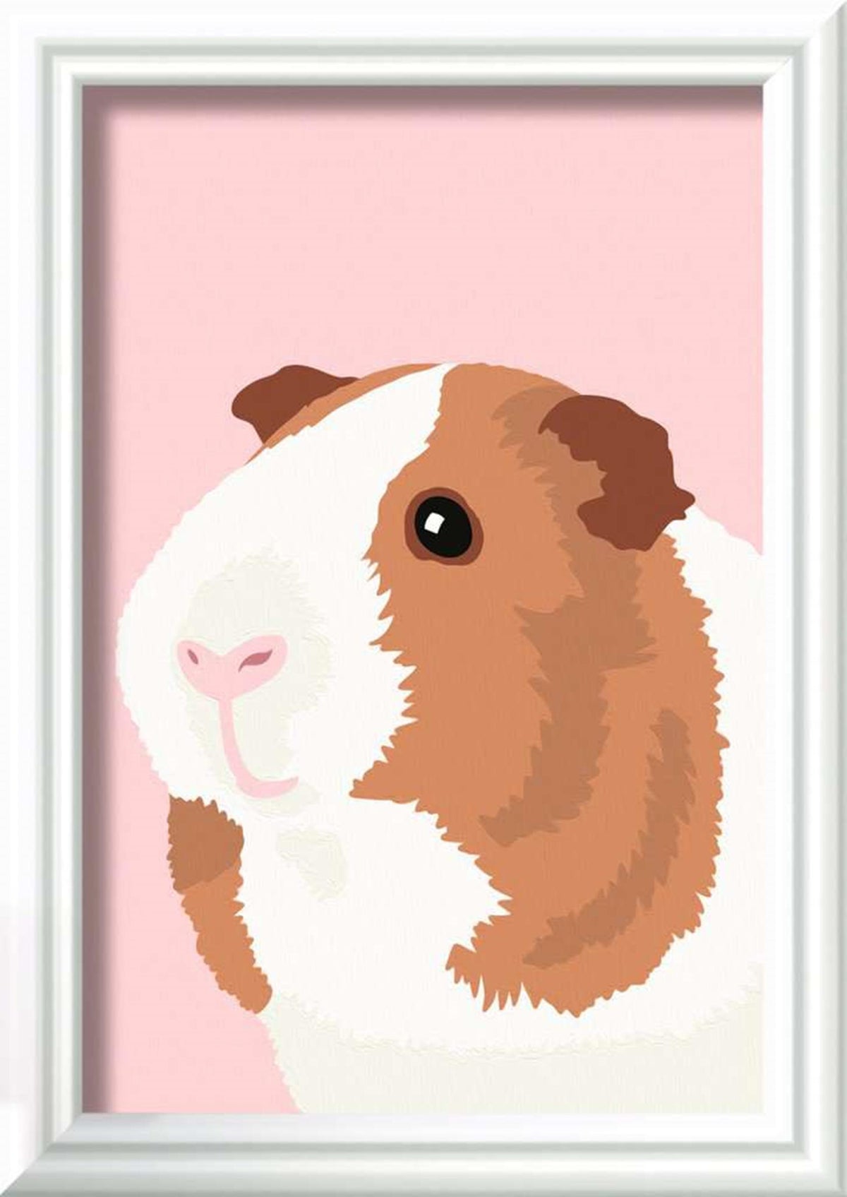 Ravensburger creart guinea pig - schilderen op nummer voor kinderen
