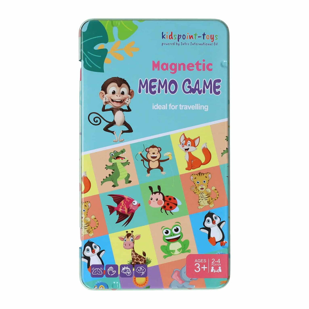 Intro - Intro Magnetische reisspel in blik memo