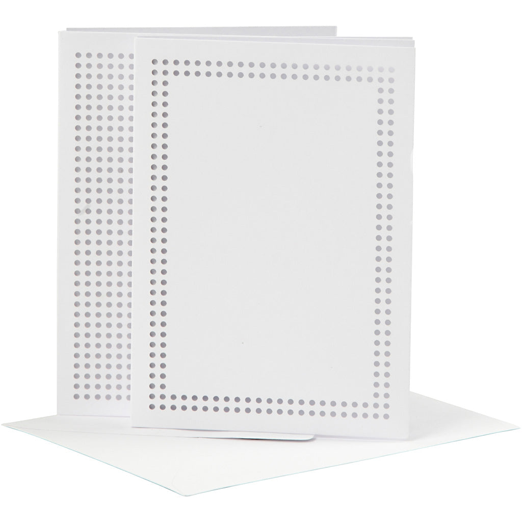 Creativ Company - Creativ Company Https://www.cchobby.nl/kaarten-om-te-borduren-afmeting-kaart-10-5x15-cm-afmeting-envelop-11-5x16-5-cm-wit-6-set-1-doos