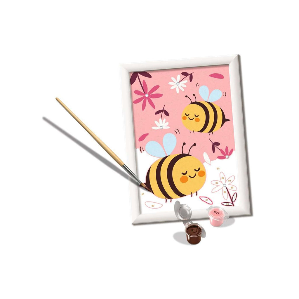 Ravensburger - creart - happy bumblebees - schilderen op nummer