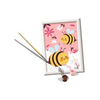 Ravensburger - creart - happy bumblebees - schilderen op nummer