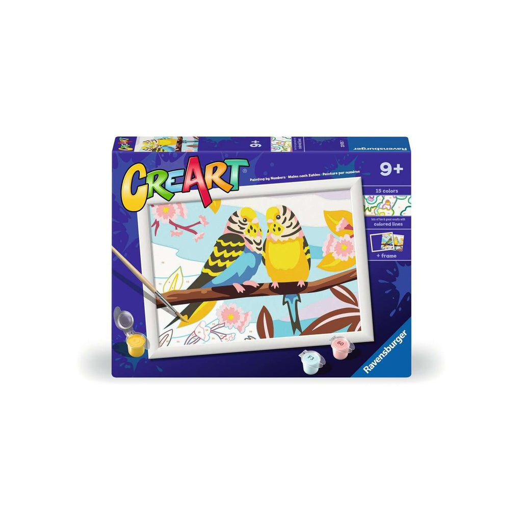 Ravensburger creart schilderen op nummer - papegaaien