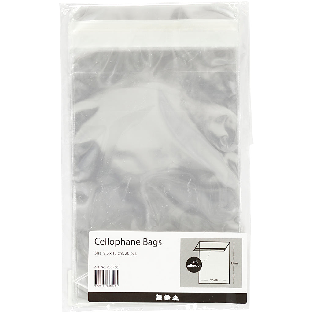 Creativ Company - Creativ Company Https://www.cchobby.nl/cellofaan-zakjes-h-12-9-cm-b-9-7-cm-dikte-25-my-20-stuk-1-doos